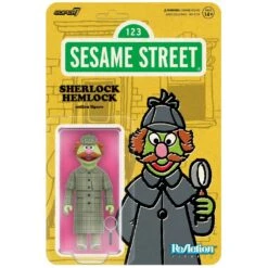 Sesame Street ReAction Figure: Sherlock Hemlock