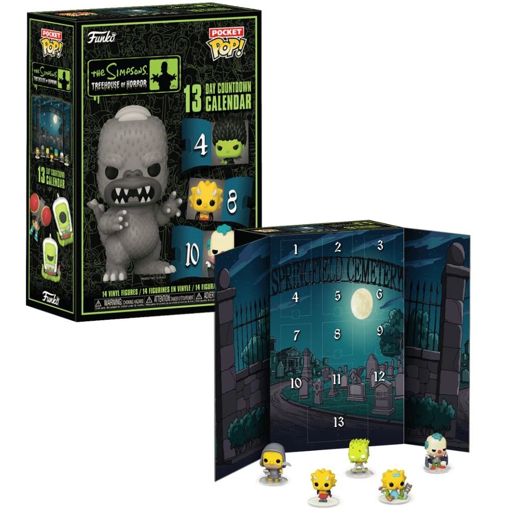 Funko Simpsons Advent Calendar: 13 Day Spooky Countdown 4 Funko Simpsons Advent Calendar: 13 Day Spooky Countdown - Image 2