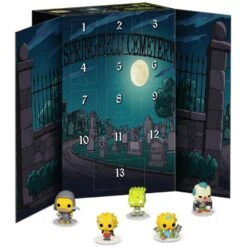 Funko Simpsons Advent Calendar: 13 Day Spooky Countdown 7 Funko Simpsons Advent Calendar: 13 Day Spooky Countdown -Spiderman Hanging Store Simpsons Pocket Pop Advent Calendar OOP 27430.1732228961