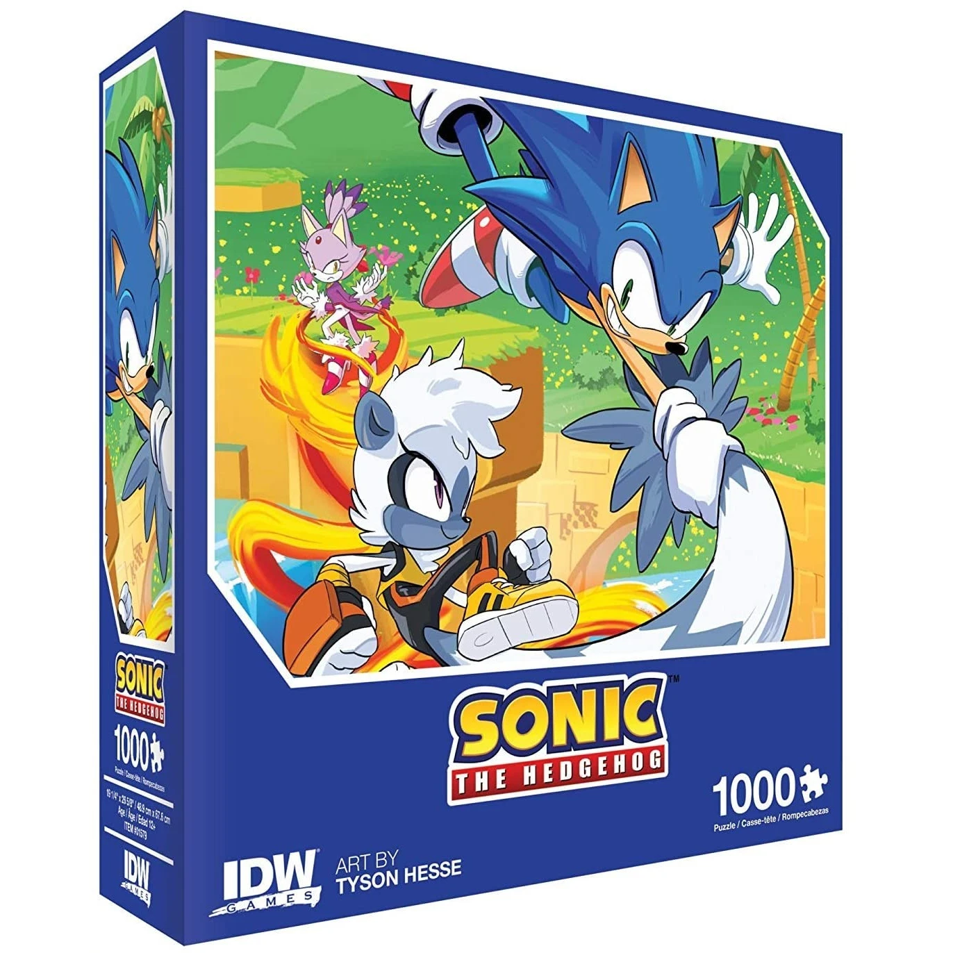 Sonic The Hedgehog 1000pc Jigsaw Puzzle 3 Sonic The Hedgehog 1000pc Jigsaw Puzzle