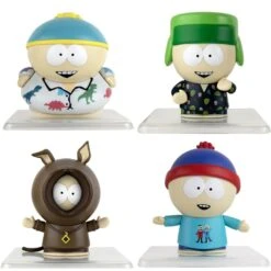South Park Articulated Action Figures In Festive PJs
