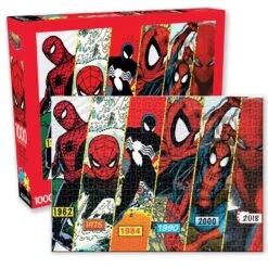 Marvel Spider-Man Timeline 1000 Piece Puzzle By Aquarius