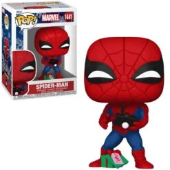 Pop! Marvel: Holiday Spider-Man With Gift