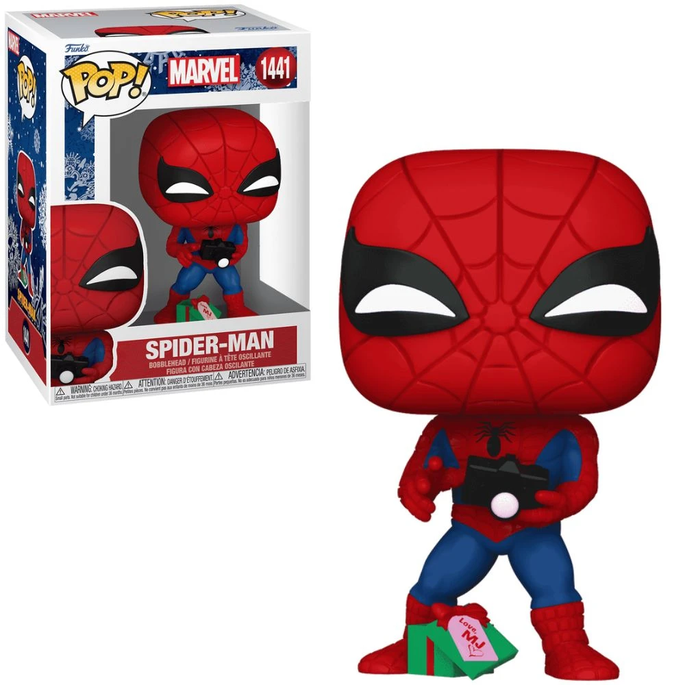 Pop! Marvel: Holiday Spider-Man With Gift 3 Pop! Marvel: Holiday Spider-Man With Gift