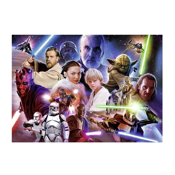 Star Wars PREQUEL Trilogy 1000 Piece Puzzle By Ravensburger - Image 3