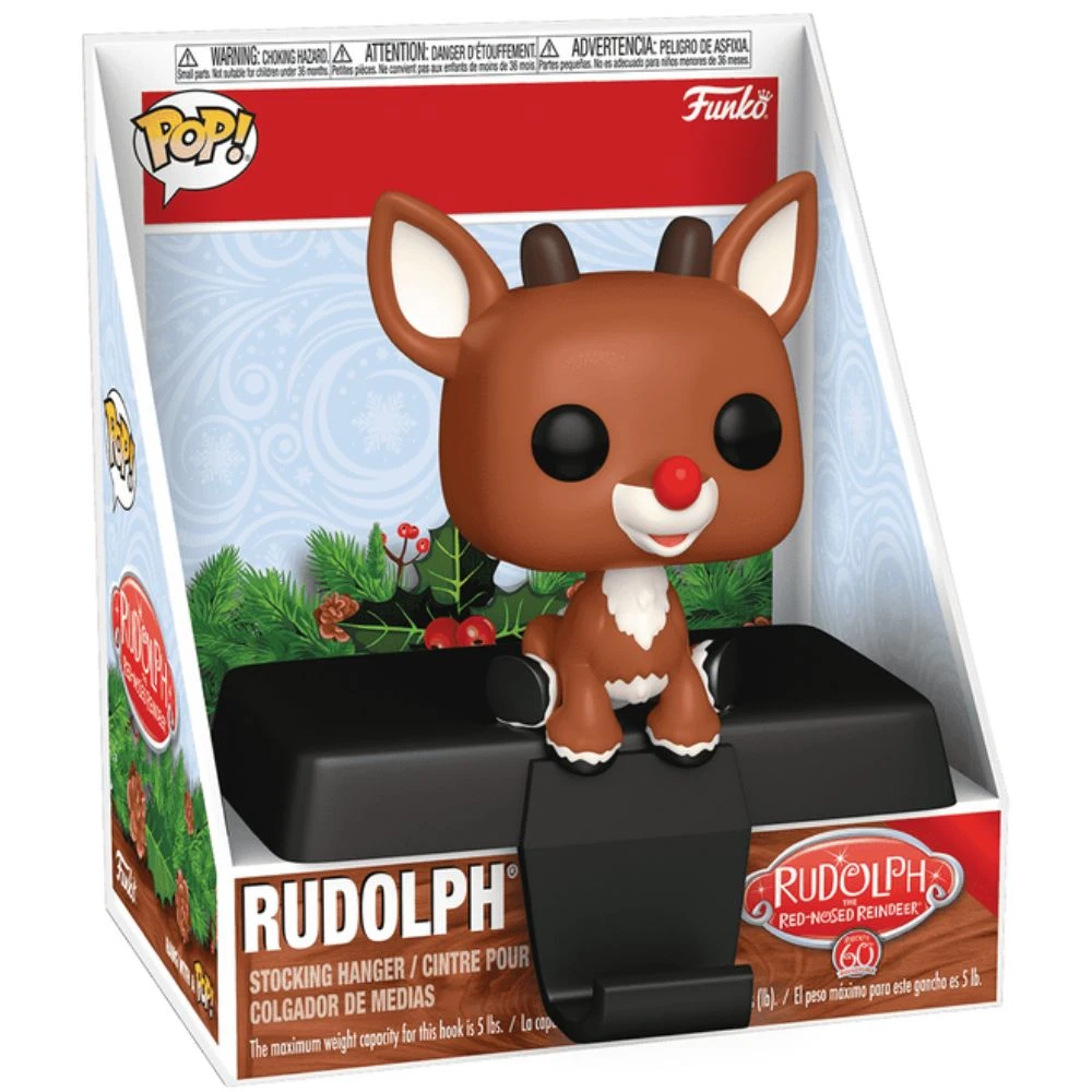 Pop! Holiday: Rudolph Stocking Hanger 4 Pop! Holiday: Rudolph Stocking Hanger - Image 2