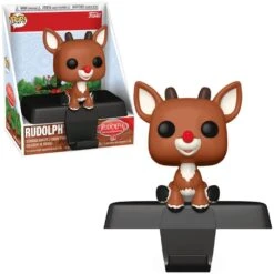 Pop! Holiday: Rudolph Stocking Hanger 7 Pop! Holiday: Rudolph Stocking Hanger -Spiderman Hanging Store Stocking Hanger Rudolph Main 24909.1730912348