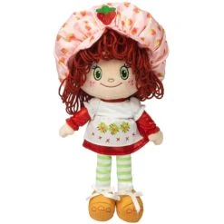 Strawberry Shortcake 14-Inch Doll With Real Yarn Hair -Spiderman Hanging Store Strawberry Shortcake Ragdoll OOP 45368.1709012688