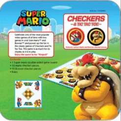 Super Mario Vs Bowser Checkers & Tic Tac Toe -Spiderman Hanging Store Super Mario Checkers Tic tac toe 2 66680.1668442220