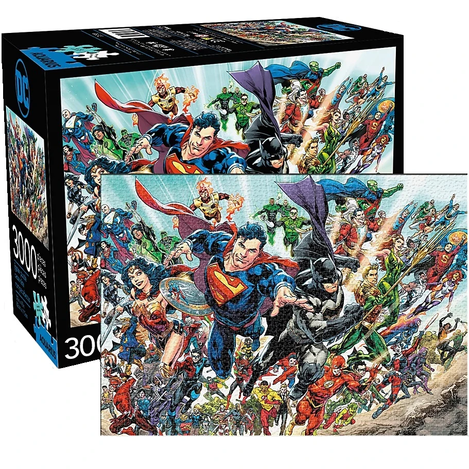 DC Comics Universe 3000 Piece Jigsaw Puzzle By Aquarius 6 DC Comics Universe 3000 Piece Jigsaw Puzzle By Aquarius - Image 4
