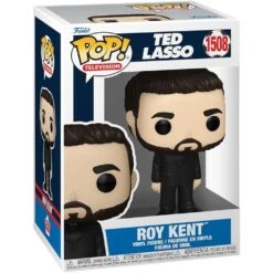 Pop! TV: Ted Lasso S2 - Roy Kent In Suit -Spiderman Hanging Store Ted Lasso S2 Roy Black Suit Pop In Box 83980.1709498164