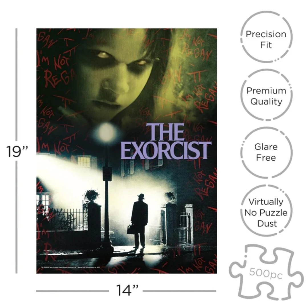 The Exorcist 500 Piece Puzzle By Aquarius 4 The Exorcist 500 Piece Puzzle By Aquarius - Image 2