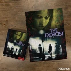 The Exorcist 500 Piece Puzzle By Aquarius 10 The Exorcist 500 Piece Puzzle By Aquarius -Spiderman Hanging Store The Exorcist 500 Piece Puzzle Lifestyle Shot 62176 30173.1658415211