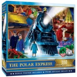 The Polar Express Ride 550pc Puzzle By MasterPieces