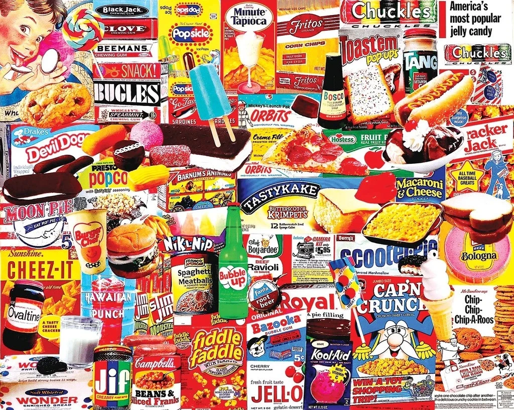 Things I Ate As A Kid 1000pc Puzzle By White Mountain - Image 2