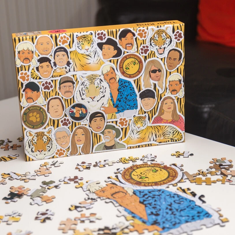 Tiger King Jigsaw Puzzle 4 Tiger King Jigsaw Puzzle - Image 2