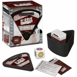 Trivial Pursuit Horror Movie Edition Travel Size -Spiderman Hanging Store Trivial Pursuit Horror Edition Travel Size 10452.1645461323