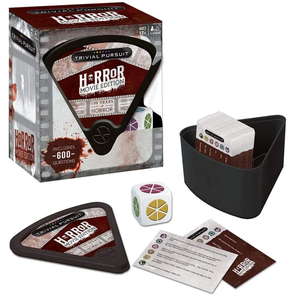 Trivial Pursuit Horror Movie Edition Travel Size - Image 2