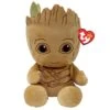Marvel Groot Beanie Babies Plush By Ty 2 Marvel Groot Beanie Babies Plush By Ty -Spiderman Hanging Store Ty Groot Beanie Babies 56299.1716489686
