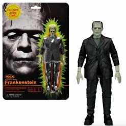 Glow-in-Dark Frankenstein's Monster 7-Inch Action Figure On Blister Card