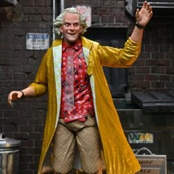 Back To The Future 2 Ultimate Doc Brown 2015 Action Figure By NECA 12 Back To The Future 2 Ultimate Doc Brown 2015 Action Figure By NECA -Spiderman Hanging Store Ultimate Doc Brown pic 5 38283.1717531198