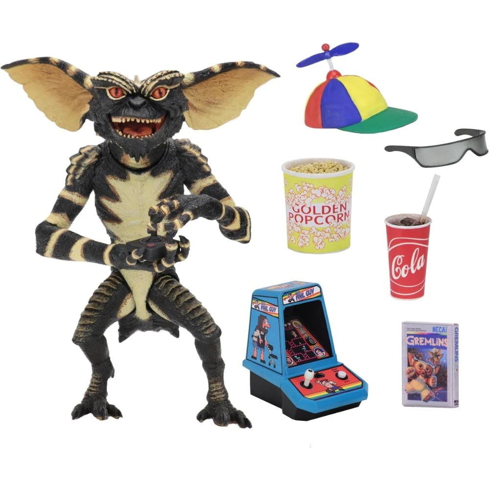 Gremlins 7" Ultimate Gamer Gremlin Figure By NECA 3 Gremlins 7" Ultimate Gamer Gremlin Figure By NECA