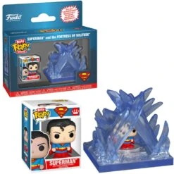 DC COMICS Bitty Pop! Town - Superman Fortress Of Solitude