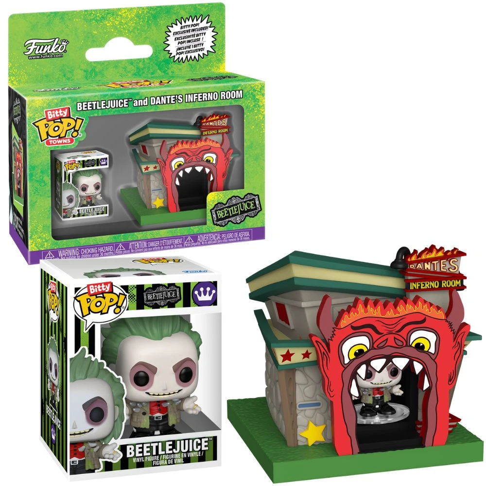 Bitty Pop! Town - Beetlejuice And Dante's Inferno Room 3 Bitty Pop! Town - Beetlejuice And Dante's Inferno Room