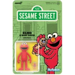 Sesame Street ReAction Figure: Elmo & Baby David