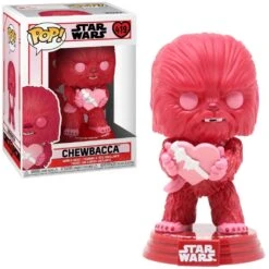 Pop! Star Wars: Valentines Chewbacca -Spiderman Hanging Store Valentines Chewbacca Funko Pop Figure 50079.1660145982