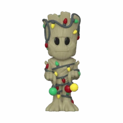 Soda: Marvel - Christmas Groot -Spiderman Hanging Store Vinyl SODA Holiday Groot hi res 66210.1681160195