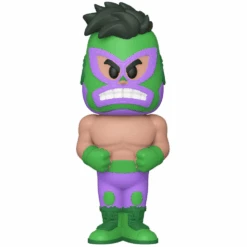 Funko Soda: Marvel - Luchadores Hulk -Spiderman Hanging Store Vinyl SODA Luchadores Hulk 61174.1620610372
