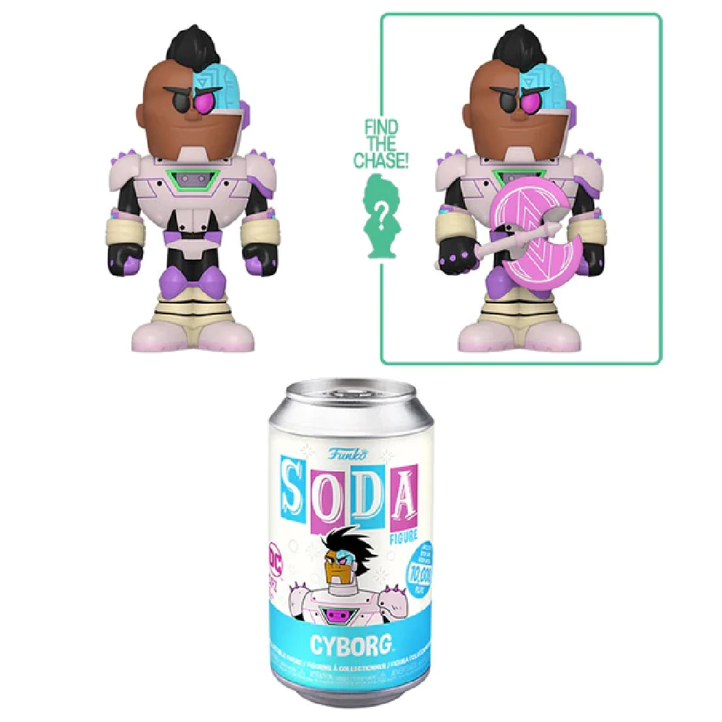 Funko Soda: Teen Titans Go - Cyborg 4 Funko Soda: Teen Titans Go - Cyborg - Image 2