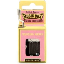 Happy Little Music Box Collection: Birthday / Sunshine / Over The Rainbow / La Vie En Rose / Wedding March -Spiderman Hanging Store Wedding March Music Box 55473.1712270244