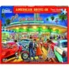 Drive-In Restaurant 1000pc Puzzle By White Mountain -Spiderman Hanging Store White Mountain Drive In Restaurant Puzzle Box 47434.1613449661
