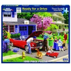 Ford Mustang Ready For A Drive 1000pc Puzzle By White Mountain