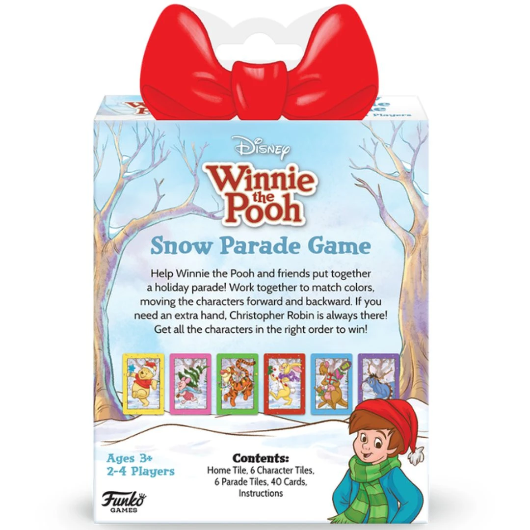 Winnie The Pooh Snow Parade Holiday Card Game - Image 2