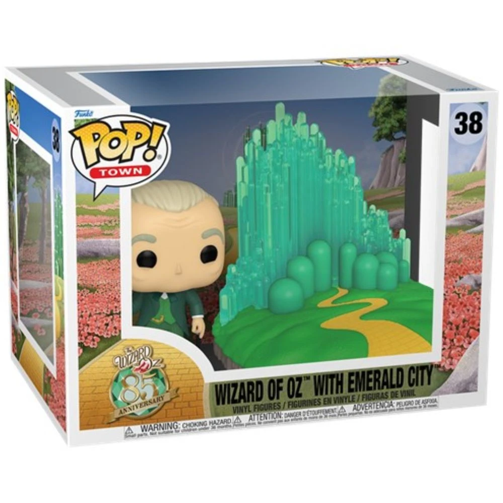 Pop! Town: Wizard Of Oz 85th Anniversary - Emerald City W Wizard - Image 2