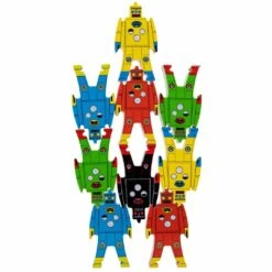 Wooden Stacking Robots -Spiderman Hanging Store Wooden Stacking Robots WSR pic 2 54692.1693235157
