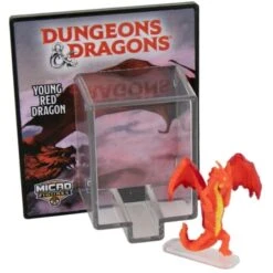 World's Smallest Dungeons And Dragons Micro Action Figures 13 World's Smallest Dungeons And Dragons Micro Action Figures -Spiderman Hanging Store Worlds Smallest Dungeons and Dragons Micro Action Figures Young Red Dragon SIL5034 29606.1647283571