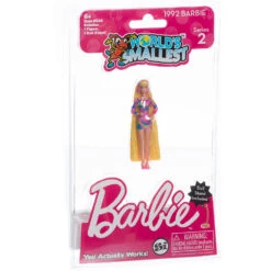 World's Smallest Barbie - Series 2 9 World's Smallest Barbie - Series 2 -Spiderman Hanging Store Worlds Smallest Totally Hair Barbie Package 25752.1539338888