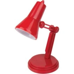 World's Tiniest Desk Lamp -Spiderman Hanging Store Worlds Tiniest lamps Red 91640.1742561452