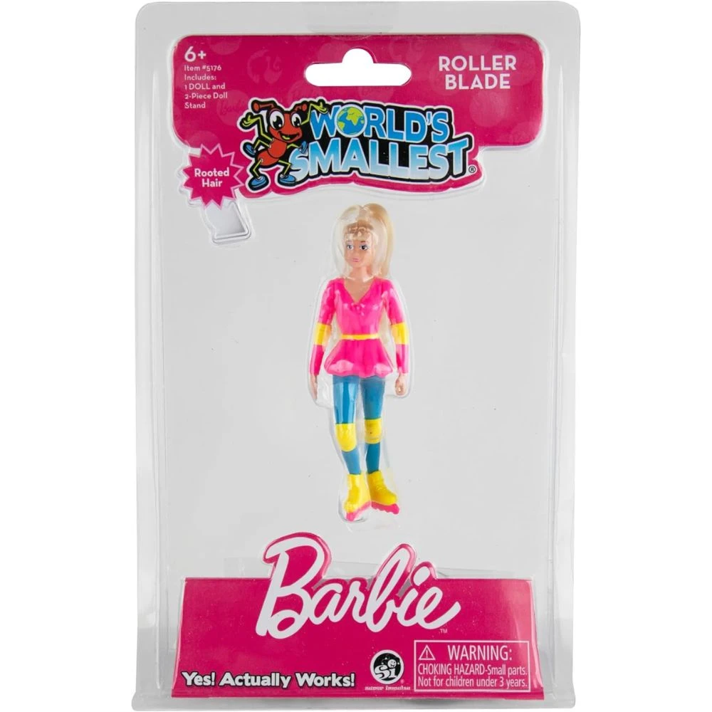 World's Smallest Barbie - Rollerblade Barbie 3 World's Smallest Barbie - Rollerblade Barbie