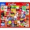 Classic Coffee 1000pc Puzzle By White Mountain -Spiderman Hanging Store coffee puzzle by white mountain 86006.1619978903