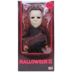 MDS Mega Scale 15-Inch Michael Myers Figure With Sound - Halloween II -Spiderman Hanging Store mds mega scale mike myers halloween 2 w sound In Box 52284.1737081475