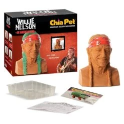 Chia Pet: Willie Nelson -Spiderman Hanging Store willie2 83935.1666449905